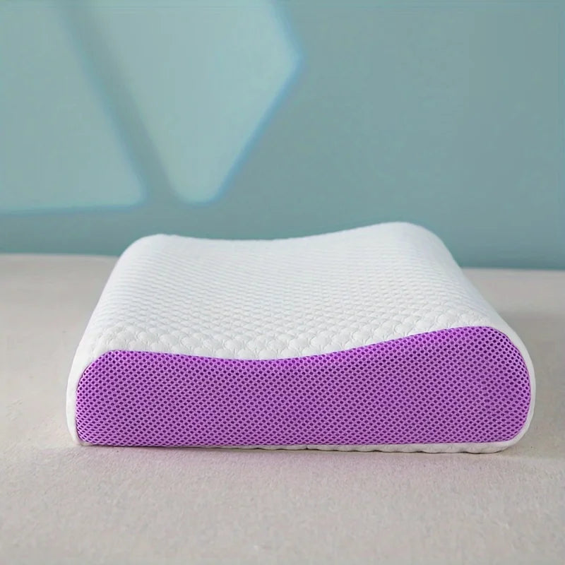 LumaRest™ - Purple Honeycomb Pillow